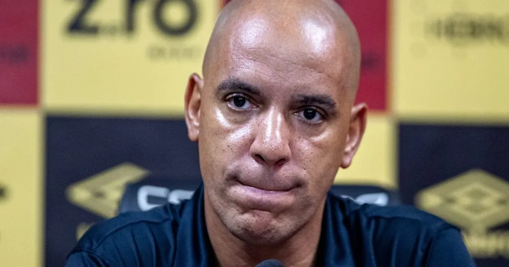 Pepa durante entrevista coletiva. Foto: Rafael Vieira/AGIF