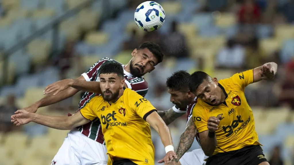Além de Arias, Ignácio teve boa atuação em Fluminense x Sport – Foto: Jorge Rodrigues/AGIF