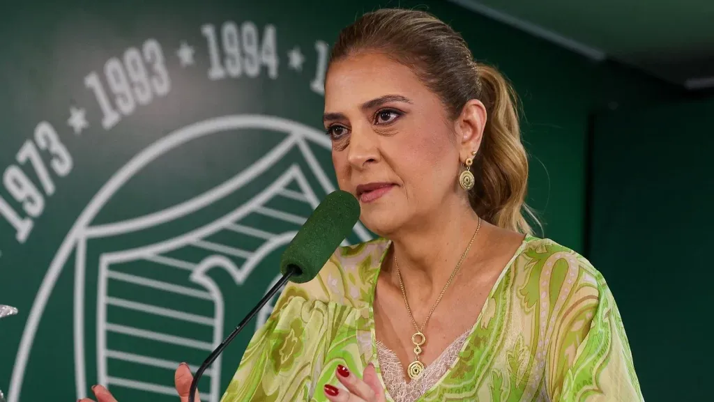 Leila Pereira gosta muito do futebol do volante Danilo. Foto: Palmeiras