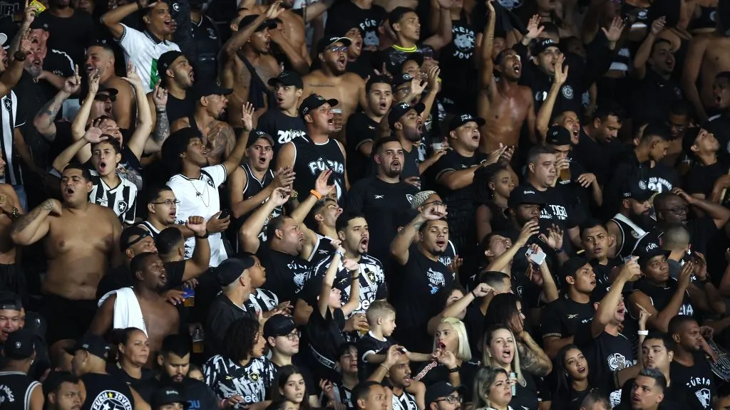 Torcedores do Botafogo presentes no Niltão. Foto: Vítor Silva/Botafogo.