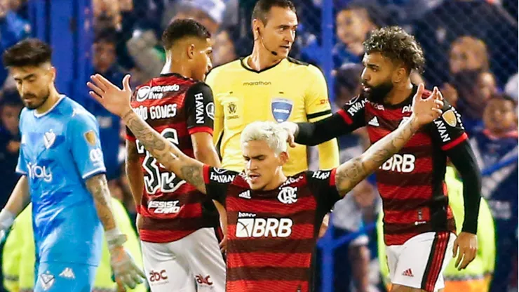 Pedro brilhou na última vitória do Flamengo na Argentina, na Libertadores 2022