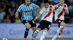 Juan Nardoni (à esquerda) é considerado um dos mais promissores jogadores do futebol argentino e é alvo do Peixe