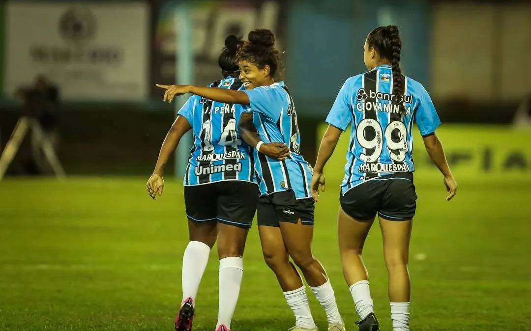 Raissa Bahia, jogadora do Grêmio já esteve no centro das expulsões polêmicas. Foto: Divulgação/Grêmio