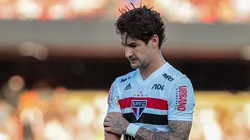Alexandre Pato, ex-jogador do São Paulo durante o jogo contra o Botafogo pelo Brasileirao Series A 2019, no Morumbi