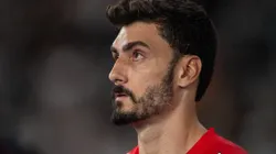 Rafael durante partida pelo São Paulo.