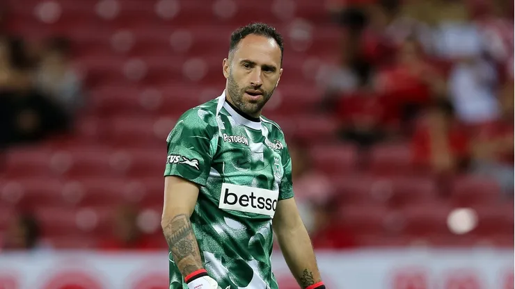 Ospina durante partida no Beira-Rio