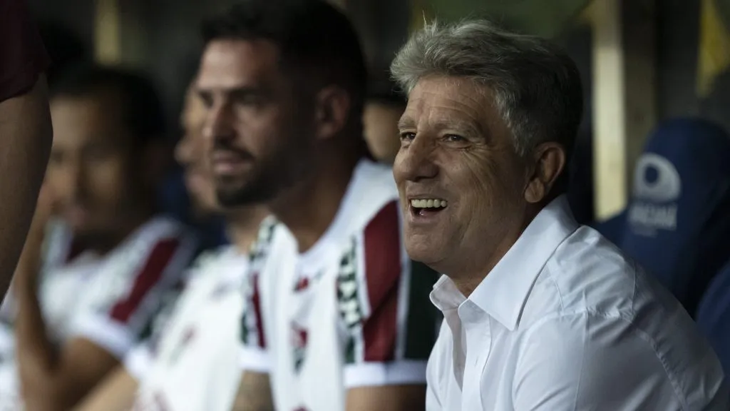 Renato Gaúcho no Fluminense. Foto: Jorge Rodrigues/AGIF