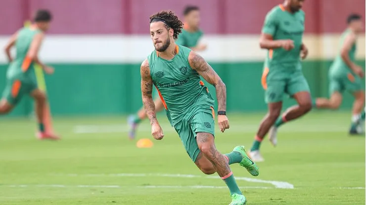 Time do Fluminense. Foto: Marcelo Gonçalves/Fluminense