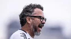 Cléber durante atividade no CT Rei Pelé