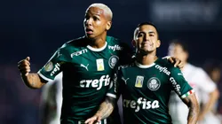 Dudu e Deyverson juntos - Foto: Alexandre Schneider/Getty Images.