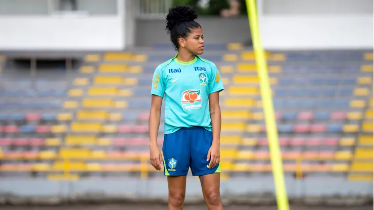 Piauí durante treino da Seleção Sub-17. Foto: Nelson Terme/CBF