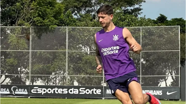 Rodrigo Garro volta aos treinos do Corinthians - Foto: Reprodução/Instagram