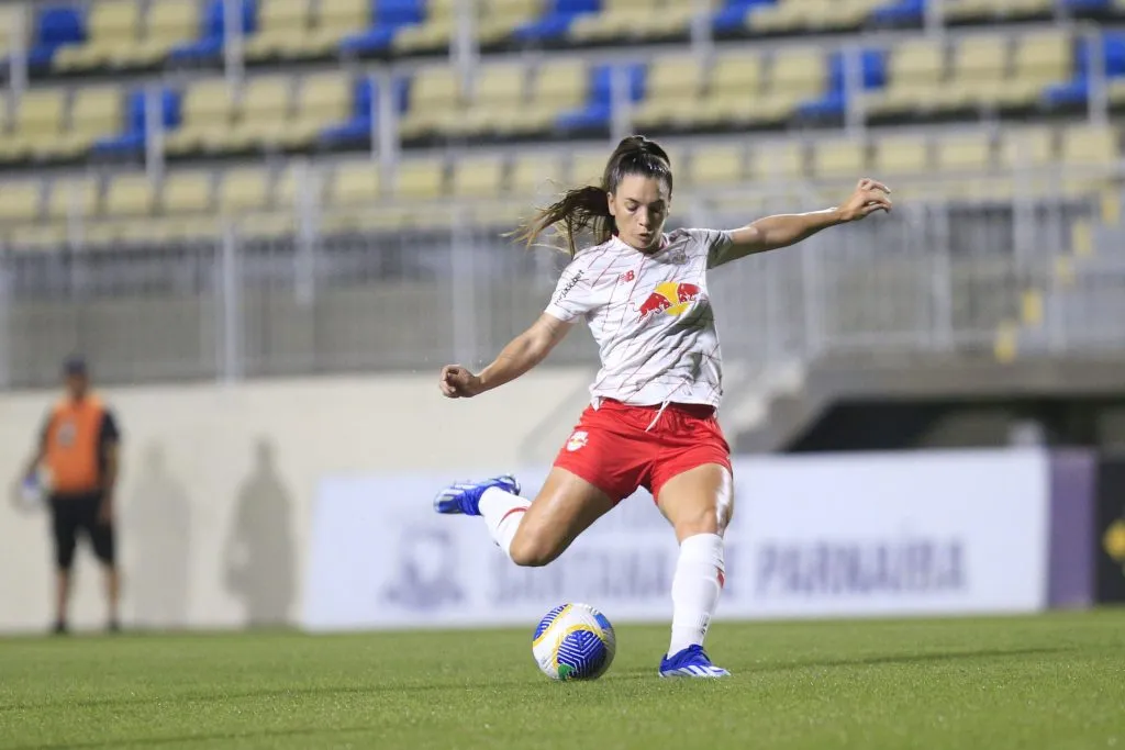 Jogadora Bragantino. Foto: Fernando Roberto/Red Bull Bragantino