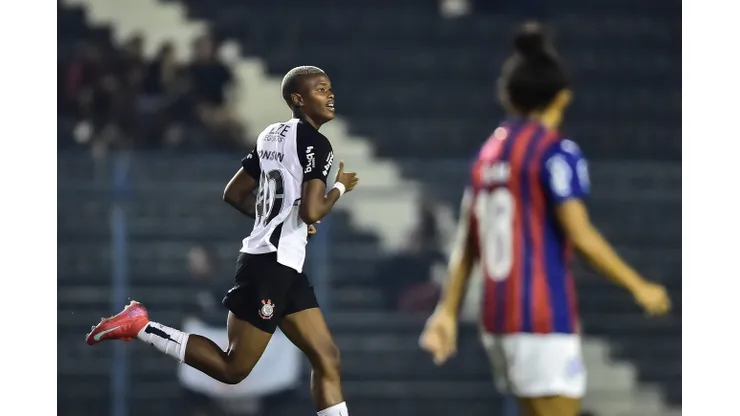 Jhonson, jogadora Corinthians. Foto: Reprodução/MeuTimão