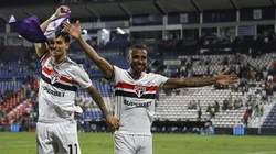 André Silva marcou os dois gols na vitória do São Paulo sobre o Alianza Lima. Foto: Rubens Chiri/São Paulo FC