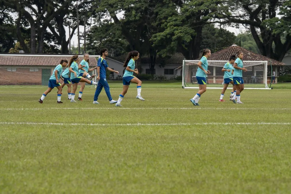 Treino Sub-17 em Palmira. Foto: Nelson Terme/CBF