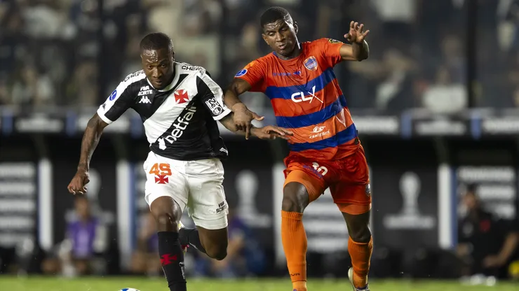 Loide Augusto, jogador do Vasco durante partida contra o Puerto Cabello. Foto: Jorge Rodrigues/AGIF
