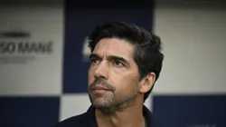 Abel Ferreira técnico do Palmeiras durante partida contra o Água Santa no estadio Mane Garrincha pelo campeonato Paulista 2025. Foto: Mateus Bonomi/AGIF
