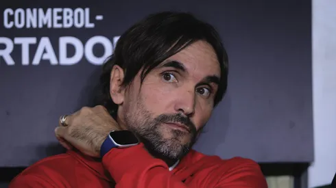 Diego Martínez no jogo do Allianz Parque