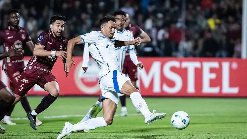 Cruzeiro na Sul-Americana. Foto: Gustavo Aleixo/Cruzeiro