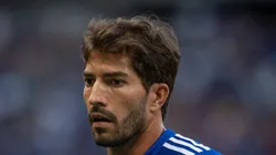 Lucas Silva durante partida do Cabuloso no Mineirão