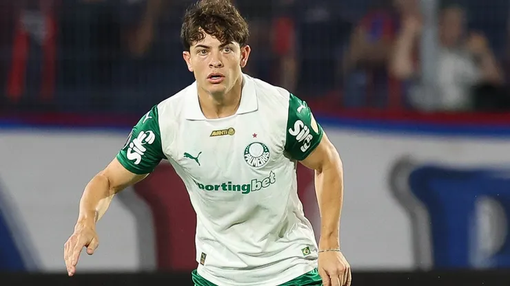 Giay em ação contra o Cerro Porteño - (Foto: Cesar Greco/Palmeiras/by Canon)