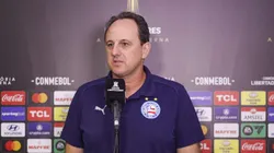 Ceni durante coletiva pré-jogo na Libertadores.