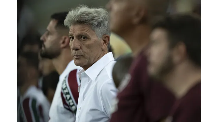 Renato Gaúcho técnico do Fluminense durante partida contra o Sport no estádio Maracanã pelo campeonato Brasileiro A 2025. Foto: Jorge Rodrigues/AGIF