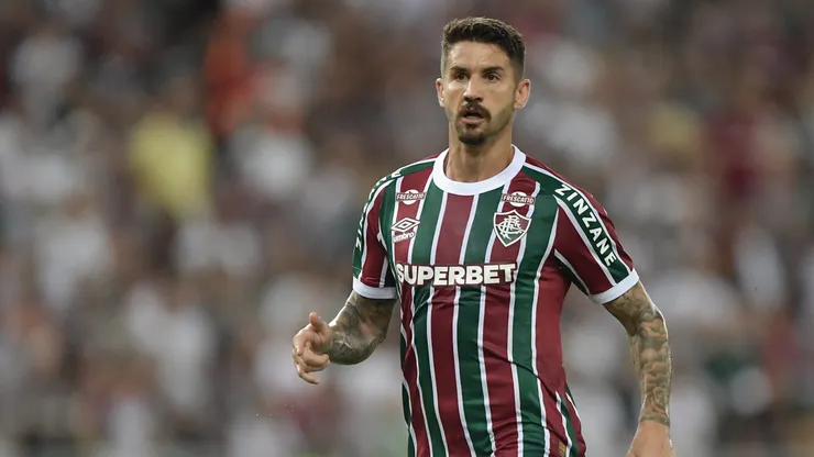 RJ - RIO DE JANEIRO - 03/05/2025 - BRASILEIRO A 2025, FLUMINENSE X SPORT - Everaldo jogador do Fluminense durante partida contra o Sport no estadio Maracana pelo campeonato Brasileiro A 2025. Foto: Thiago Ribeiro/AGIF