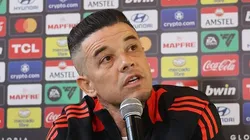 D'Alessandro em entrevista coletiva. Foto Ricardo Duarte/internacional