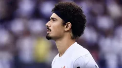 André Ramalho jogador do Corinthians durante partida contra o Velo Clube no estádio Arena Corinthians pelo campeonato Paulista 2025. Foto: Marcello Zambrana/AGIF