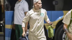 CE - FORTALEZA - 30/04/2025 - COPA DO BRASIL 2025, CEARA X PALMEIRAS - Paulinho jogador do Palmeiras durante chegada da equipe para partida contra o Ceara no estadio Arena Castelao pelo campeonato Copa Do Brasil 2025. Foto: Baggio Rodrigues/AGIF