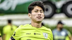 Miguelito, meia boliviano do Santos emprestado ao América-MG. Foto: Mourão Panda / América