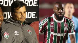 Alexandre Mendes deu uma bronca em Manoel por recuo perigoso a Vitor Eudes em jogo do Flu - Fotos: Marcelo Gonçalves/FFC