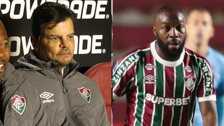 Alexandre Mendes deu uma bronca em Manoel por recuo perigoso a Vitor Eudes em jogo do Flu - Fotos: Marcelo Gonçalves/FFC