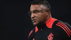 Roger Machado, técnico do Internacional, durante partida contra o Corinthians. Foto: Ettore Chiereguini/AGIF