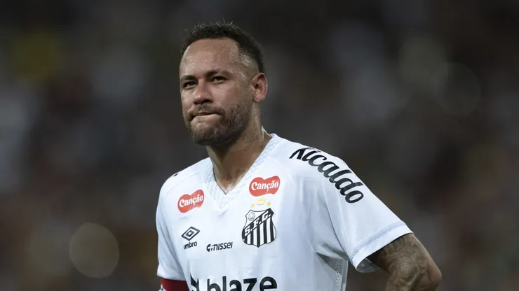 Neymar, jogador do Santos. Foto: Jorge Rodrigues/AGIF