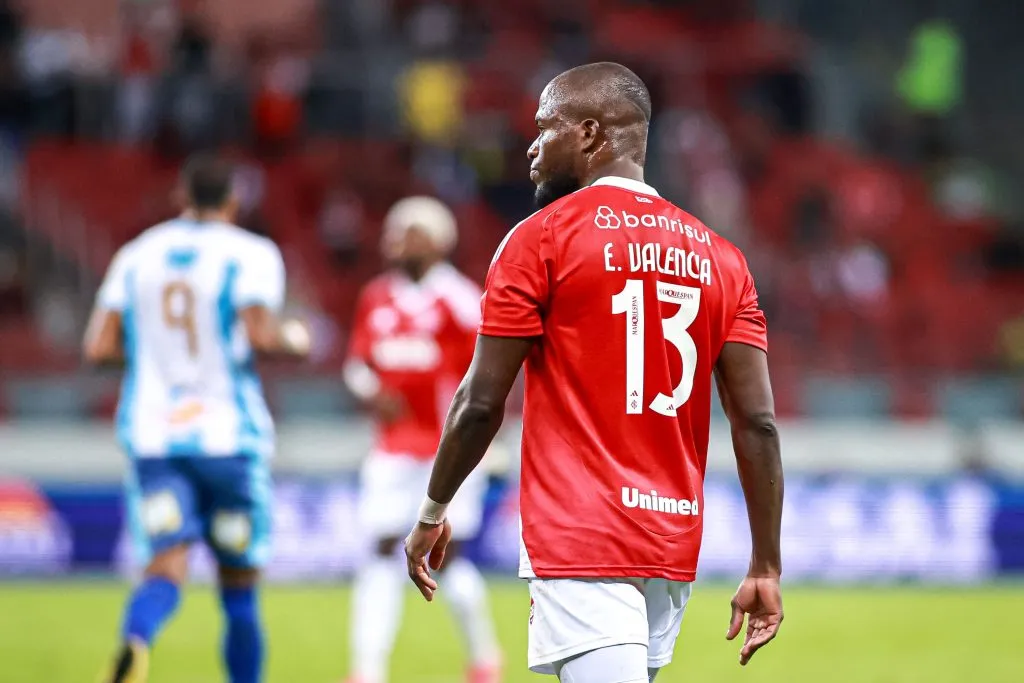 Enner Valencia sofre lesão na Libertadores – Foto: Maxi Franzoi/AGIF