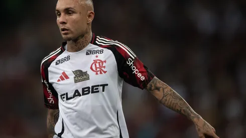 RJ - RIO DE JANEIRO - 19/04/2025 - BRASILEIRO A 2025, VASCO X FLAMENGO - Cebolinha jogador do Flamengo durante partida contra o Vasco no estadio Maracana pelo campeonato Brasileiro A 2025. Foto: Thiago Ribeiro/AGIF