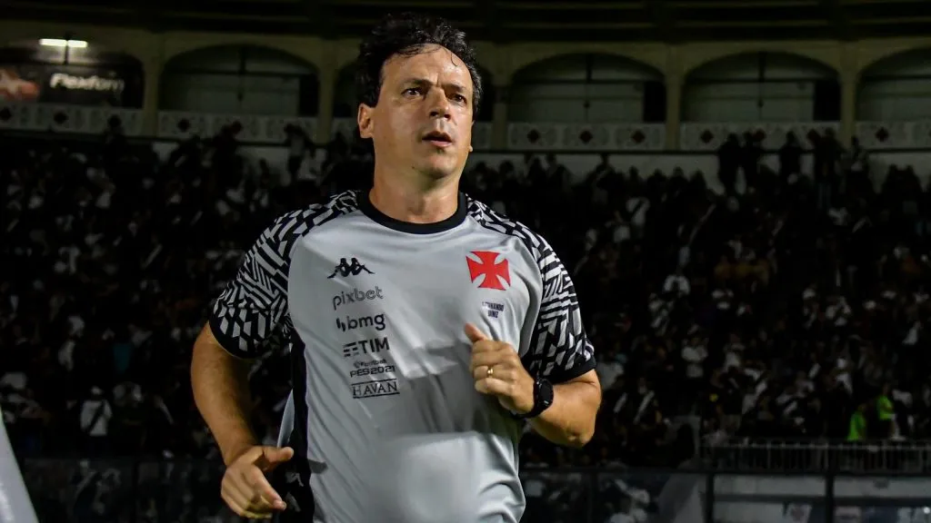 Fernando Diniz técnico do Vasco durante partida contra o CSA no estádio São Januário pelo campeonato Brasileiro B 2021. Foto: Thiago Ribeiro/AGIF