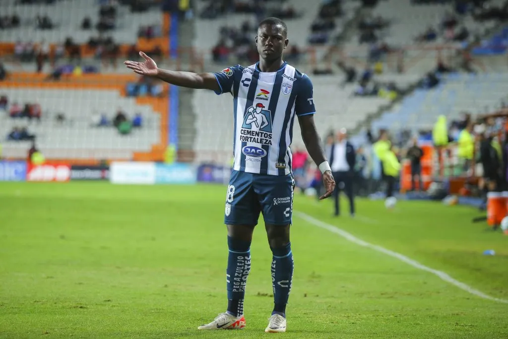 Marino Hinestroza também atuou pelo Pachuca. Photo by Agustin Cuevas/Getty Images