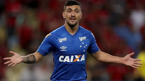 Arrascaeta pelo Cruzeiro. Foto: Buda Mendes/Getty Images
