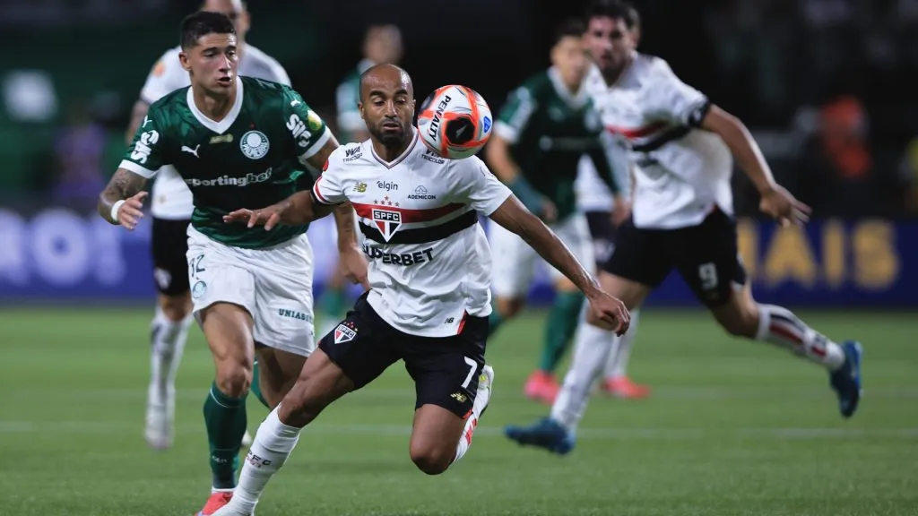 Palmeiras x São Paulo se enfrentam pelo Campeonato Brasileiro 2025. Foto: Ettore Chiereguini/AGIF