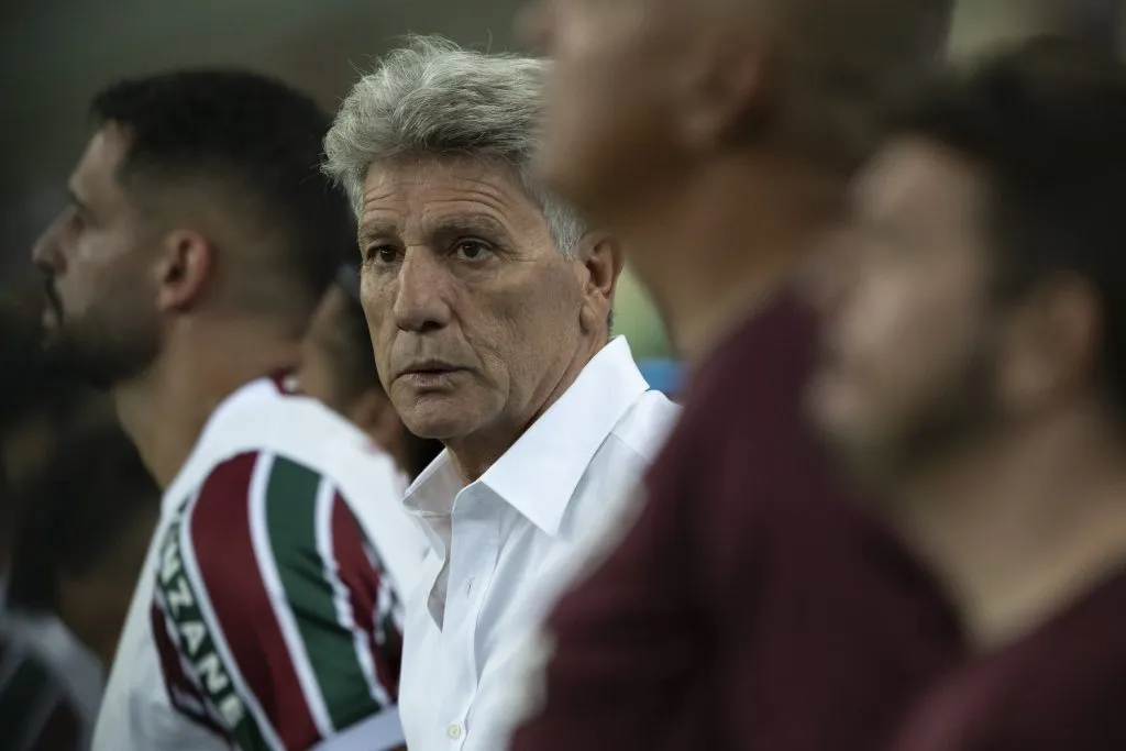 RJ – RIO DE JANEIRO – 03/05/2025 – BRASILEIRO A 2025, FLUMINENSE X SPORT – Renato Gaucho tecnico do Fluminense durante partida contra o Sport no estadio Maracana pelo campeonato Brasileiro A 2025. Foto: Jorge Rodrigues/AGIF