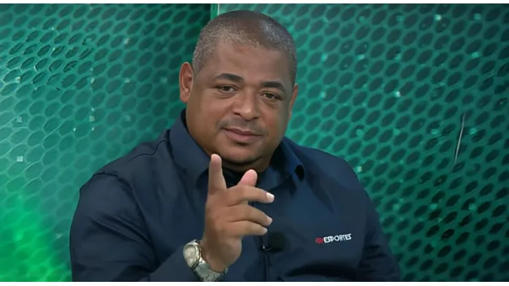 Vampeta, ex-jogador e comentarista da Jovem Pan. Foto: Reprodução.