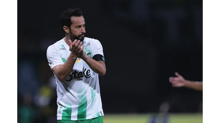 Nenê jogador do Juventude durante partida contra o Palmeiras no estádio Arena Allianz Parque pelo campeonato Brasileiro A 2024. Foto: Ettore Chiereguini/AGIF