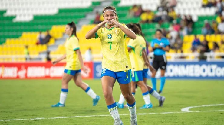 Seleção Brasileira está classificada para a fase final do Sul-Americano Feminino Sub-17 - Foto: Nelson Terme / CBF