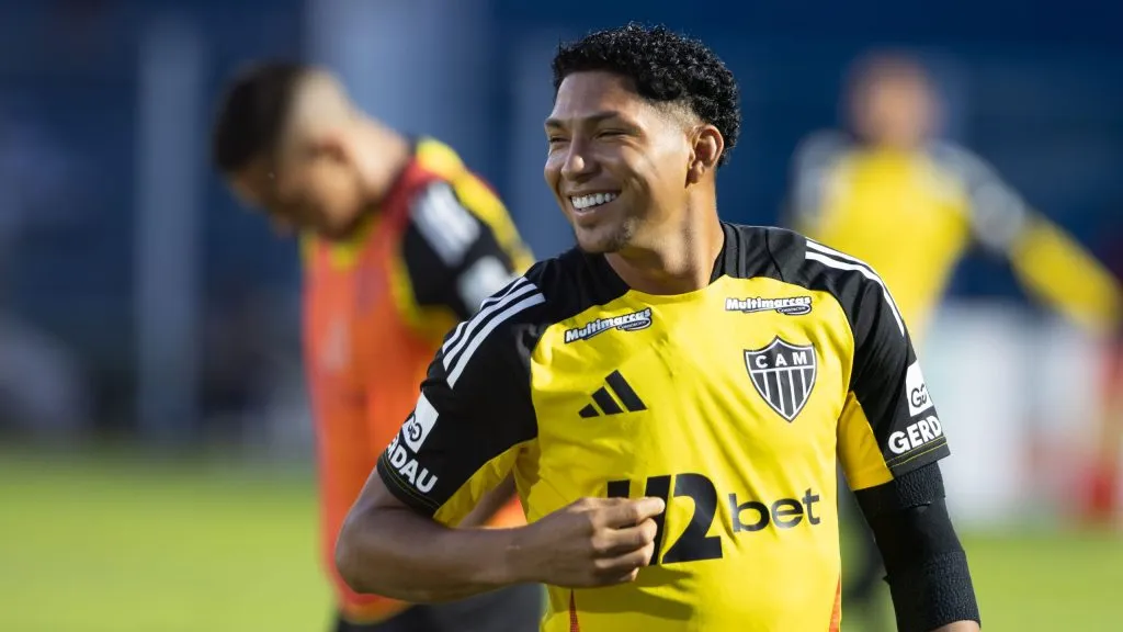 Rony, atacante do Galo. Foto: Joisel Amaral/AGIF.