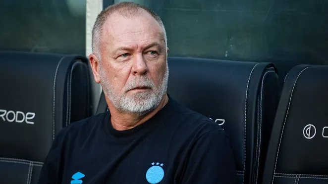 Mano Menezes, do Grêmio- Foto: Maxi Franzoi/AGIF