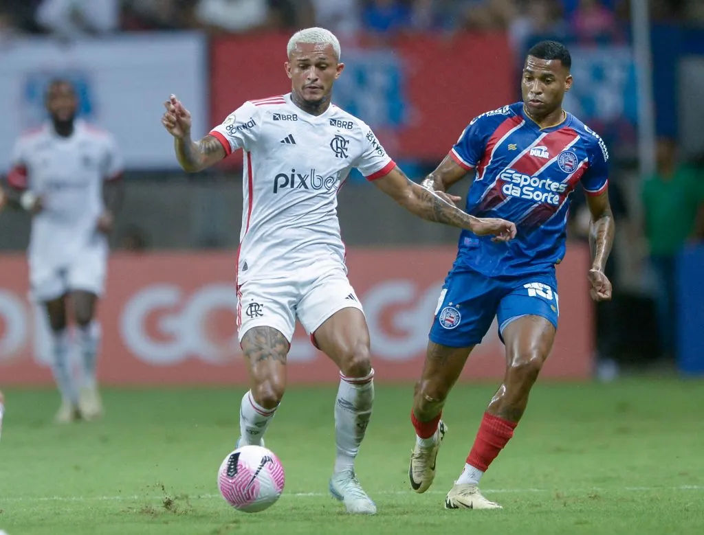 Flamengo ganha favoritismo por conta do retrospecto recente contra o Bahia. Foto: Jhony Pinho/AGIF